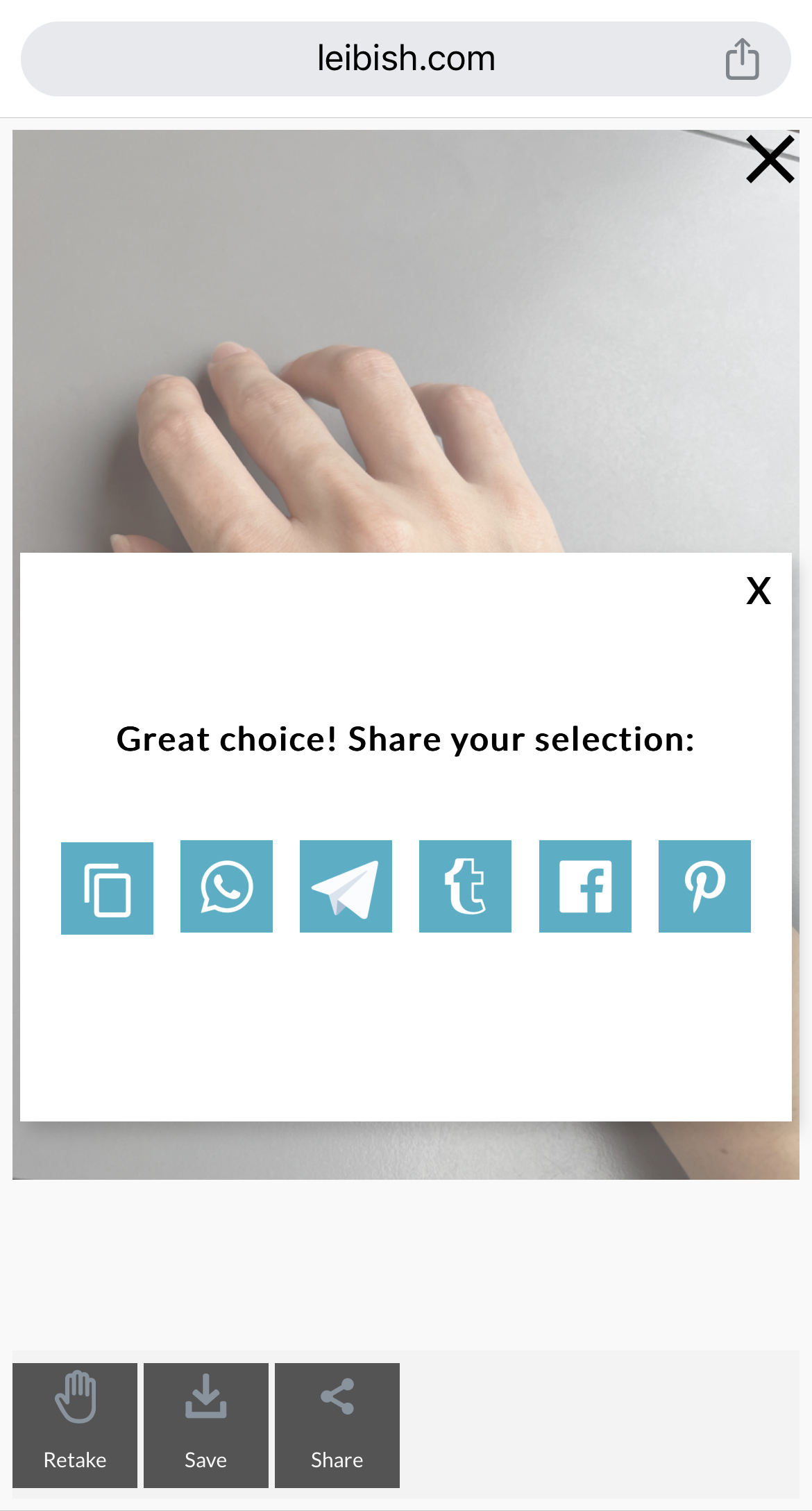 Sharing Options
